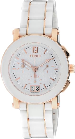 Amazon.co.jp: [フェンディ]FENDI 腕時計 Ceramic ホワイト文字盤